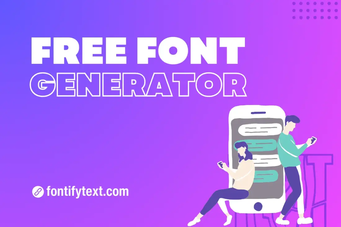 Fontify font generator title