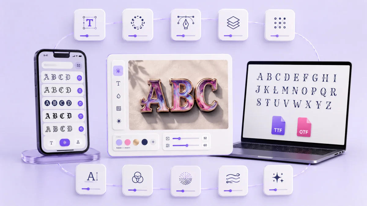 Best free font generators online compared by output and use case